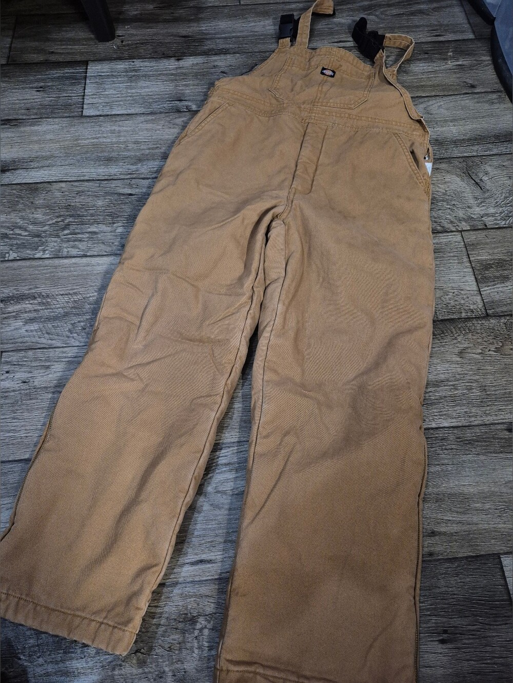 Dickies Kids' Duck Insulated Bib Overalls (Size 14/16)